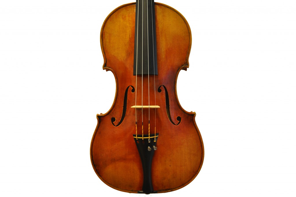 Violine nach Giuseppe Guarnerius ‚del Gesu“, Il Cannone“, Cremona (1743) (verkauft)Cannone-Decke-69